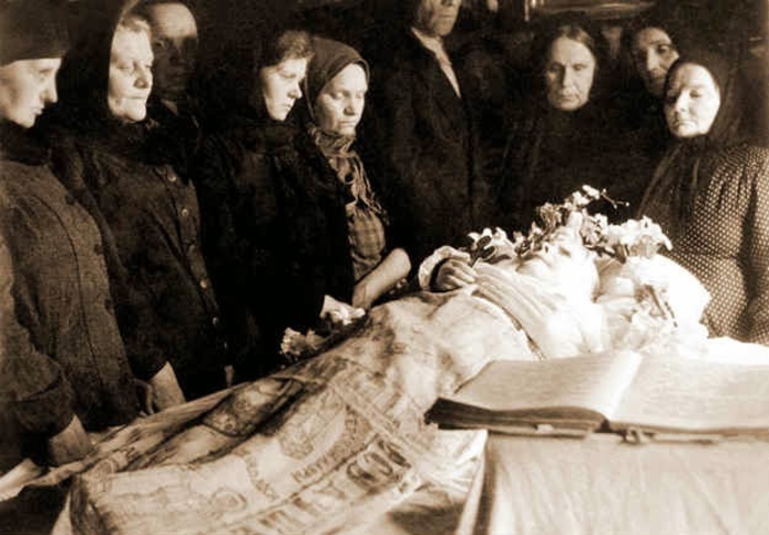 Похороны Матроны Дмитриевны Никоновой