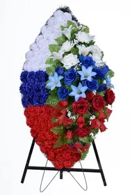 Венок на возложение Триколор-11