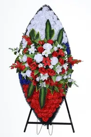 Ритуальный венок Триколор-13