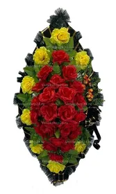 Венок траурный КЛАССИЧЕСКИЙ №68