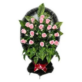 Ритуальная корзина из искусственных цветов "Александрия" №5