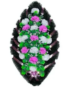 Венок траурный СТАНДАРТ №11