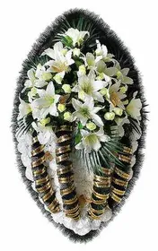 Венок траурный ПРЕМИУМ №15