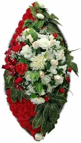 Венок траурный ПРЕМИУМ №47