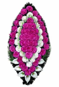 Венок траурный КЛАССИЧЕСКИЙ №65