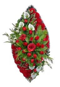 Ритуальный венок ПРЕМИУМ №86