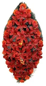 Венок траурный КЛАССИЧЕСКИЙ №73