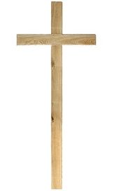 Крест дубовый католический