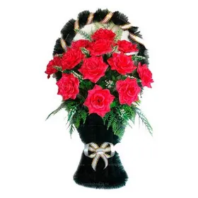 Траурная корзина "Средняя" №2