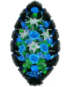 Венок траурный СТАНДАРТ №20