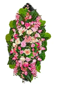 Венок траурный ПРЕМИУМ №50