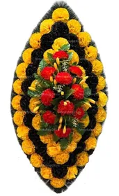 Венок траурный КЛАССИЧЕСКИЙ №74